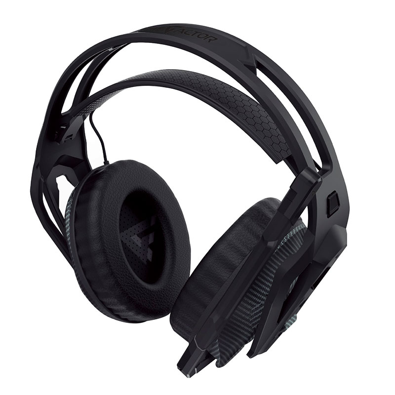 Diadema Game Factor 3.5mm + Adaptador 3.5mm Y Ultra Ligeras Hsg500, Game Factor